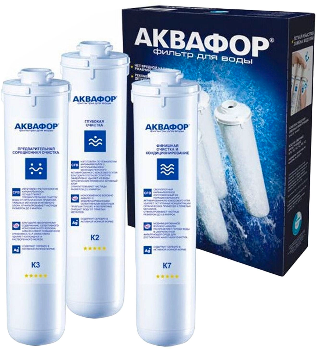 Комплект сменных модулей АКВАФОР К1030207