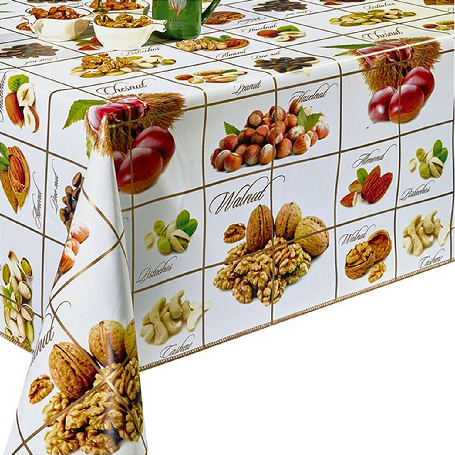 Клеенка Dasch Глянец белая ПВХ 140 см