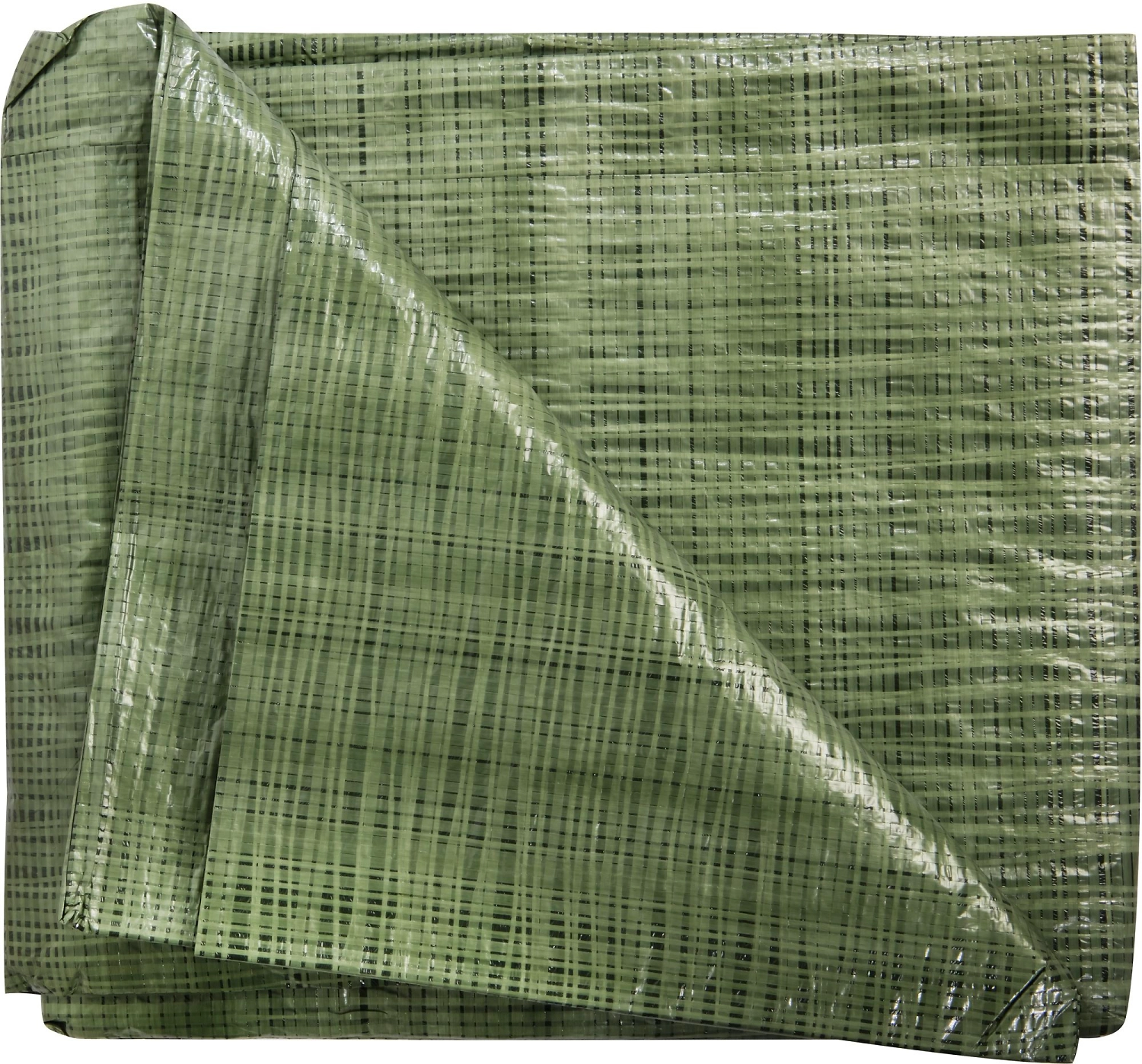 Тент универсальный с проушинами зеленый 300х200 см