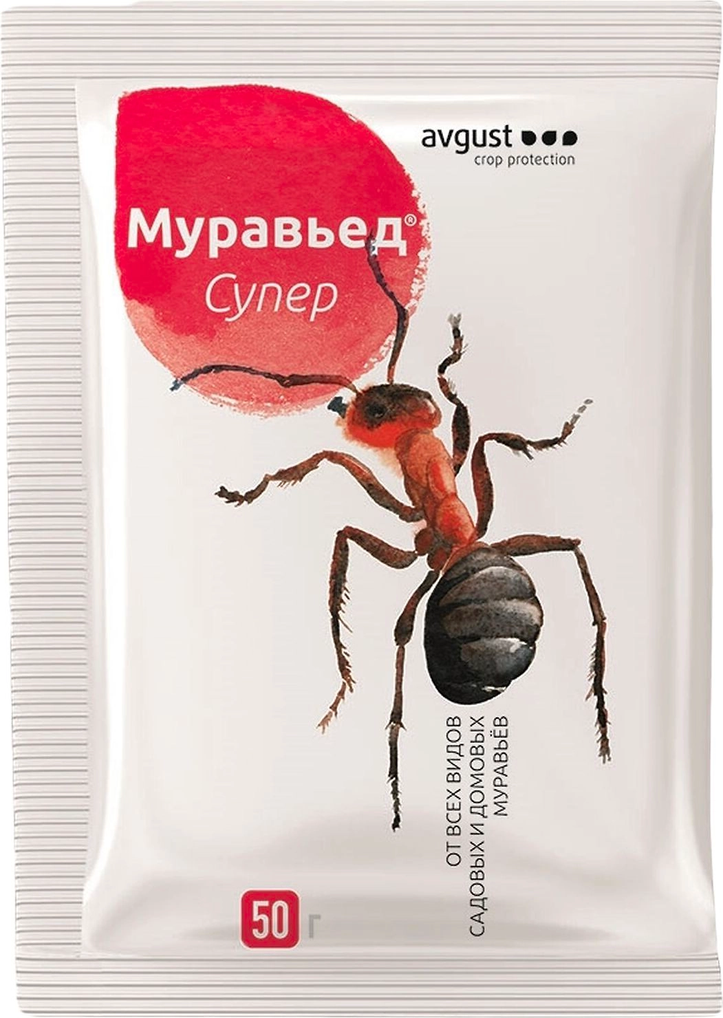 Средство защитное от муравьев Avgust Муравьед Супер 50 г