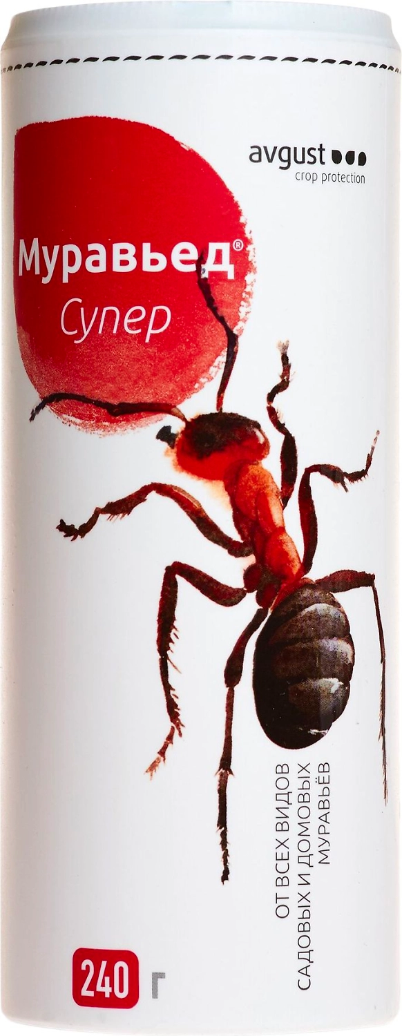 Средство защитное от муравьев Avgust Муравьед Супер 240 г