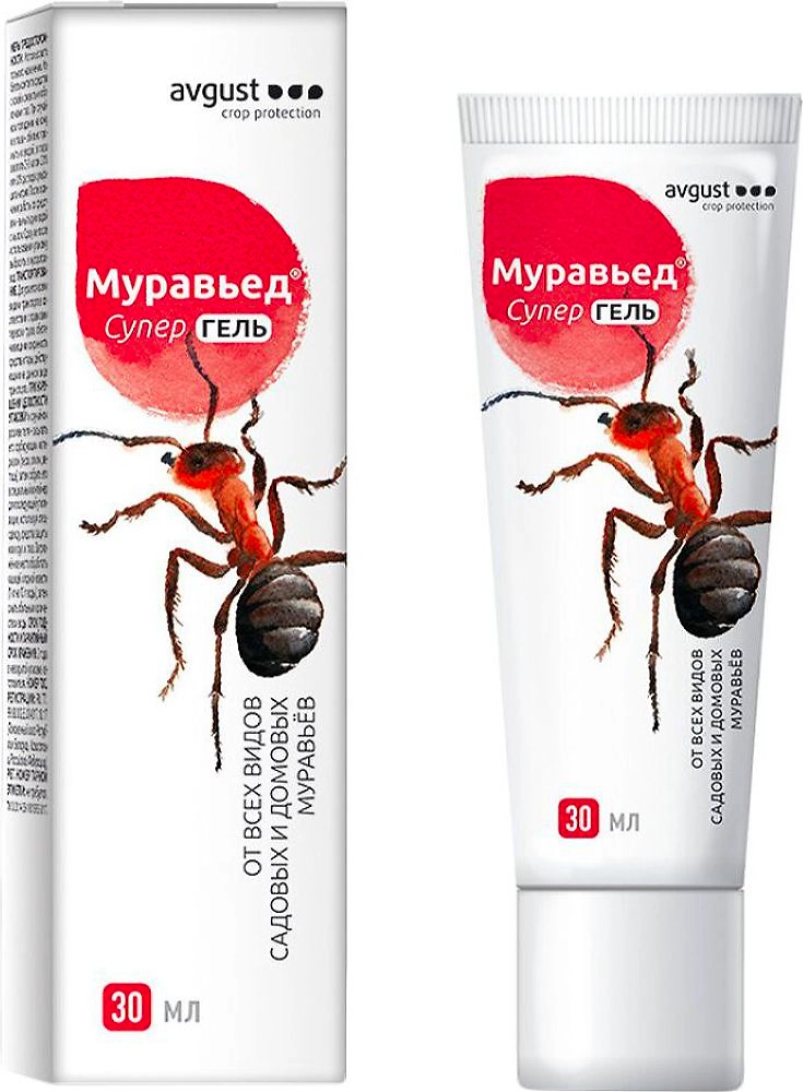 Средство защитное от насекомых Муравьед Супер гель 30 мл