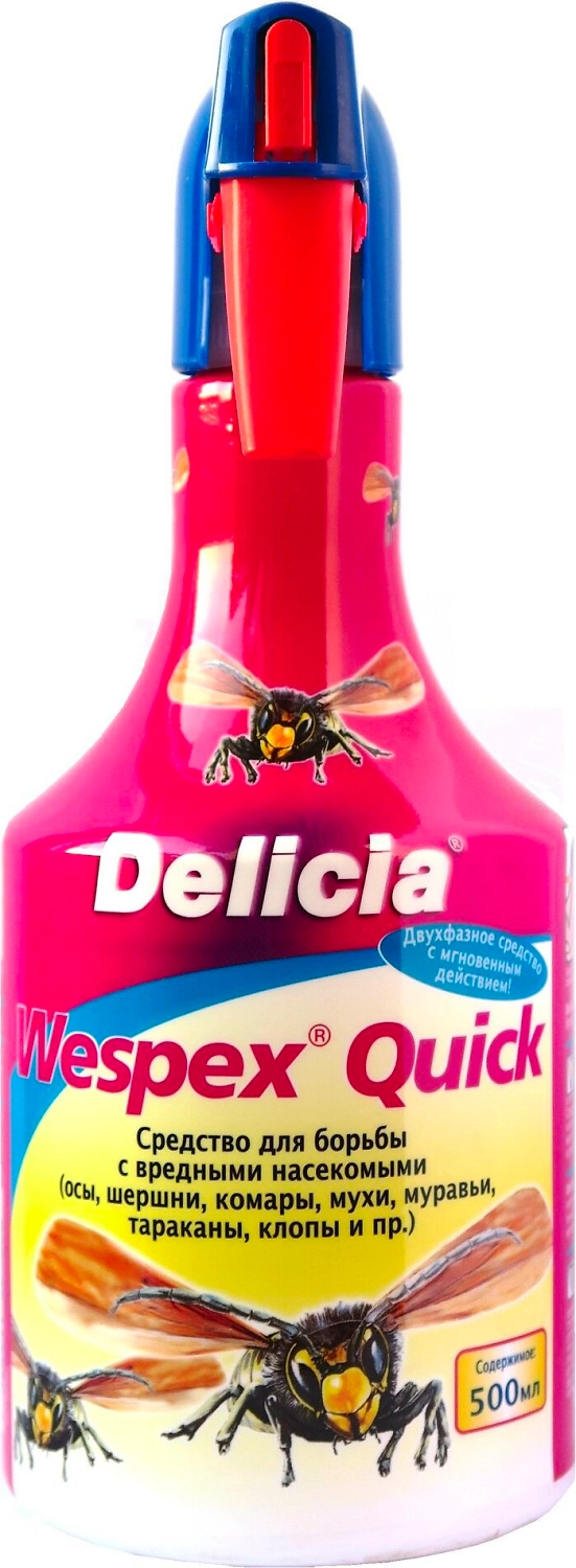 Аэрозоль против насекомых Delicia 500 мл