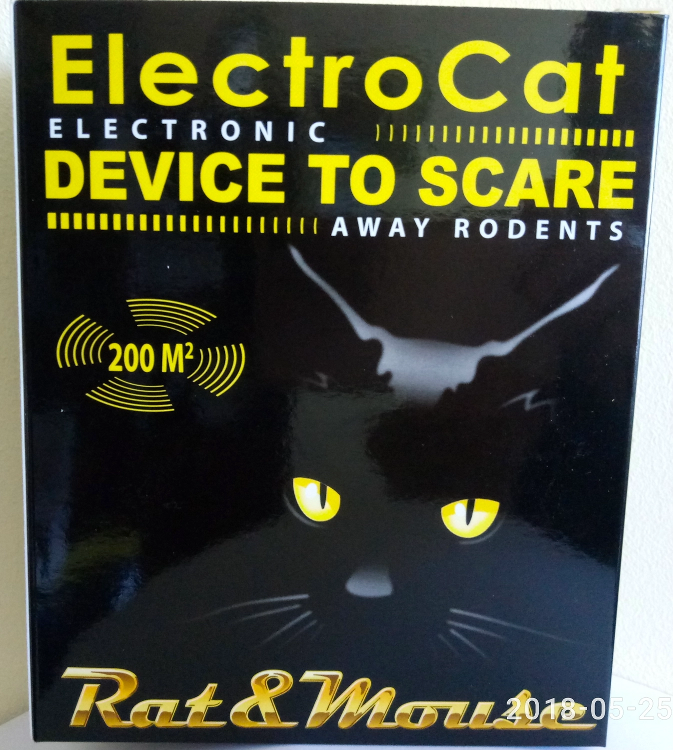 Отпугиватель крыс и мышей Электрокот 200 кв. м