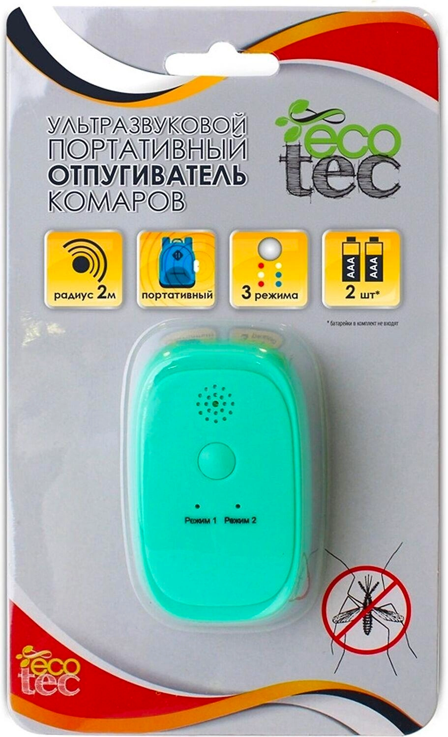 Ультразвуковой отпугиватель комаров ECOTEC