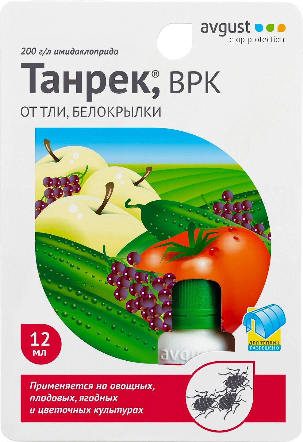 Средство защитное от вредителей Avgust Танрек 12 мл
