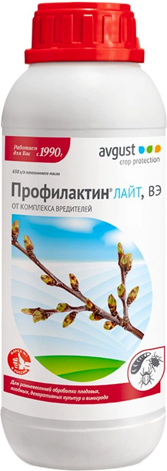 Средство лечебное от вредителей Avgust Профилактин 1 л