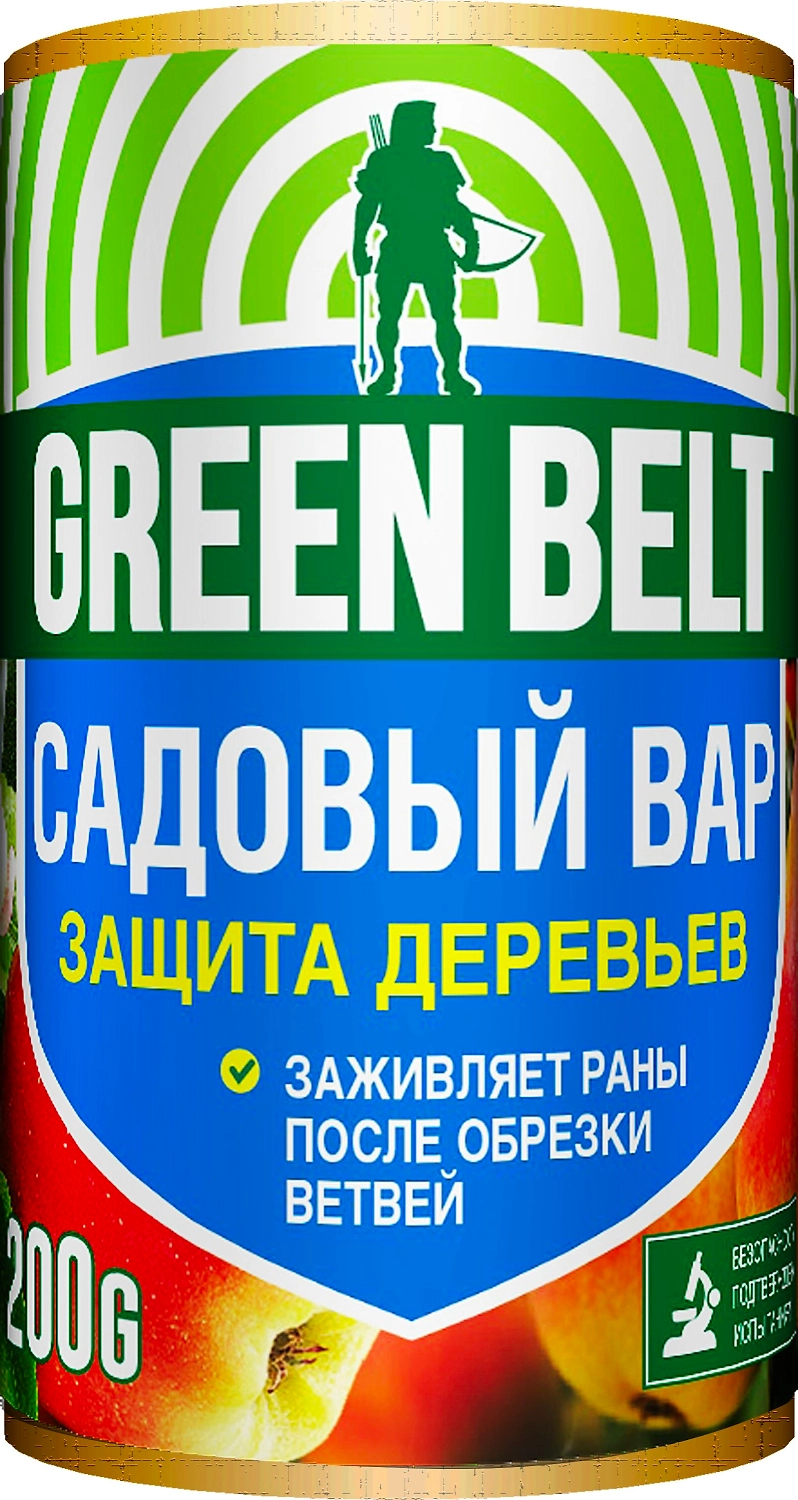 Средство защитное для растений GREEN BELT Садовый вар 200 г