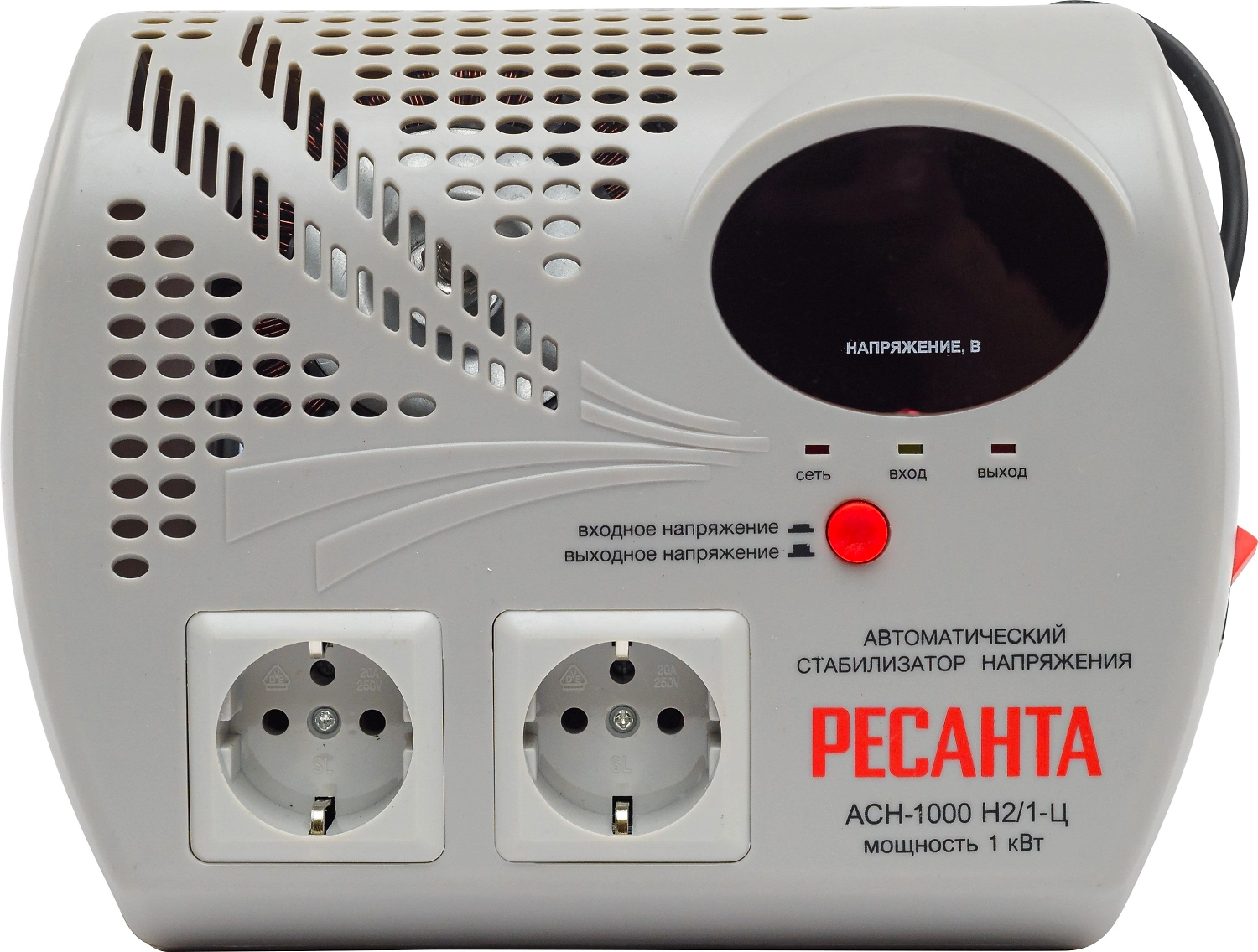 Стабилизатор напряжения РЕСАНТА АСН-1000Н2/1-Ц