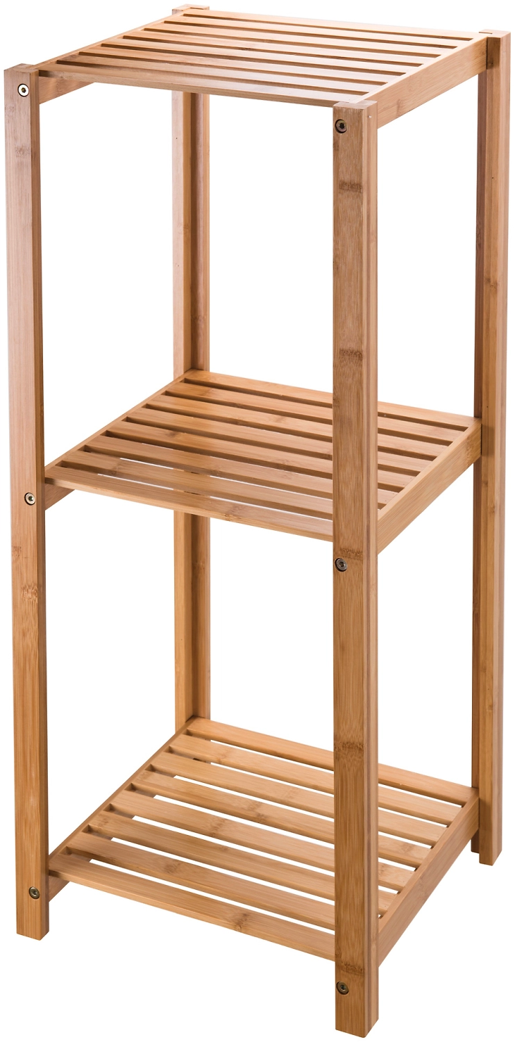 Стеллаж универсальный бамбук 80х28,2х,31,1 см коричневый 