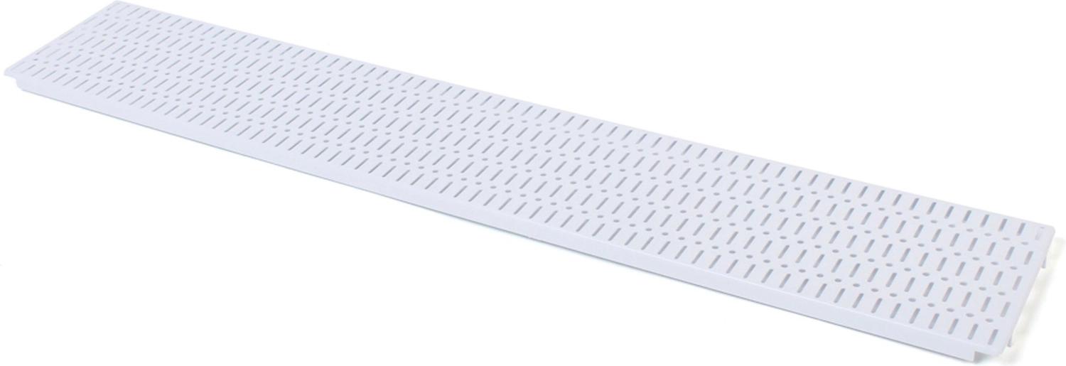 Перфорированная панель Larvij L99G64WH белая 890х155 мм
