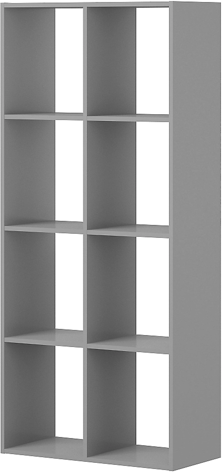 Стеллаж универсальный ФЕЛИКС ЛДСП 164х73х34 см серый