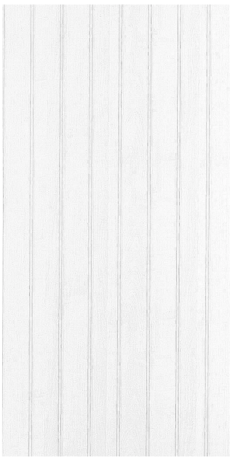 Панель ДВП листовая Белая рейка 1220х2440х3 мм