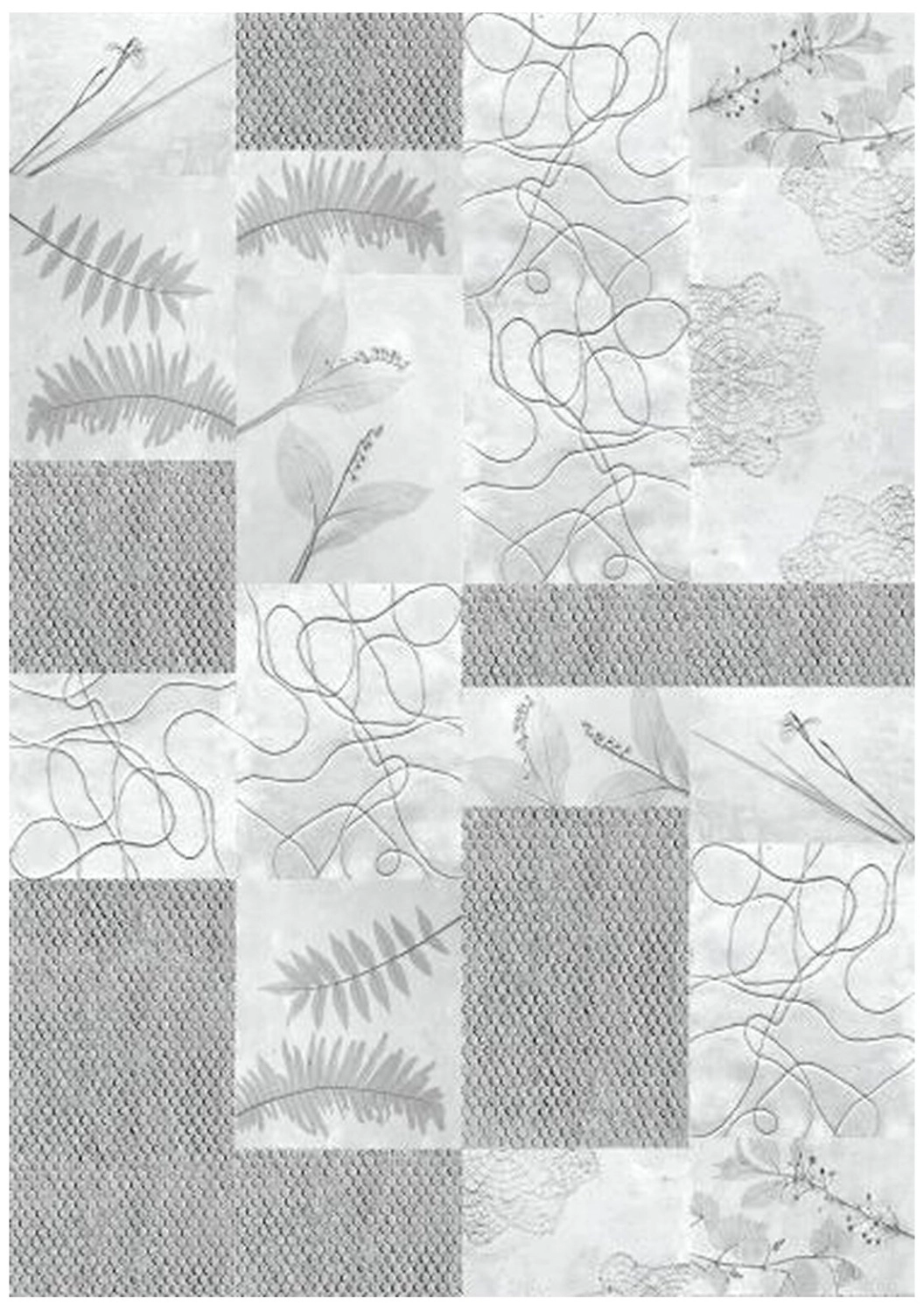 Панель ПВХ листовая комплект TWINE GREY 250х2650х5 мм 4 шт