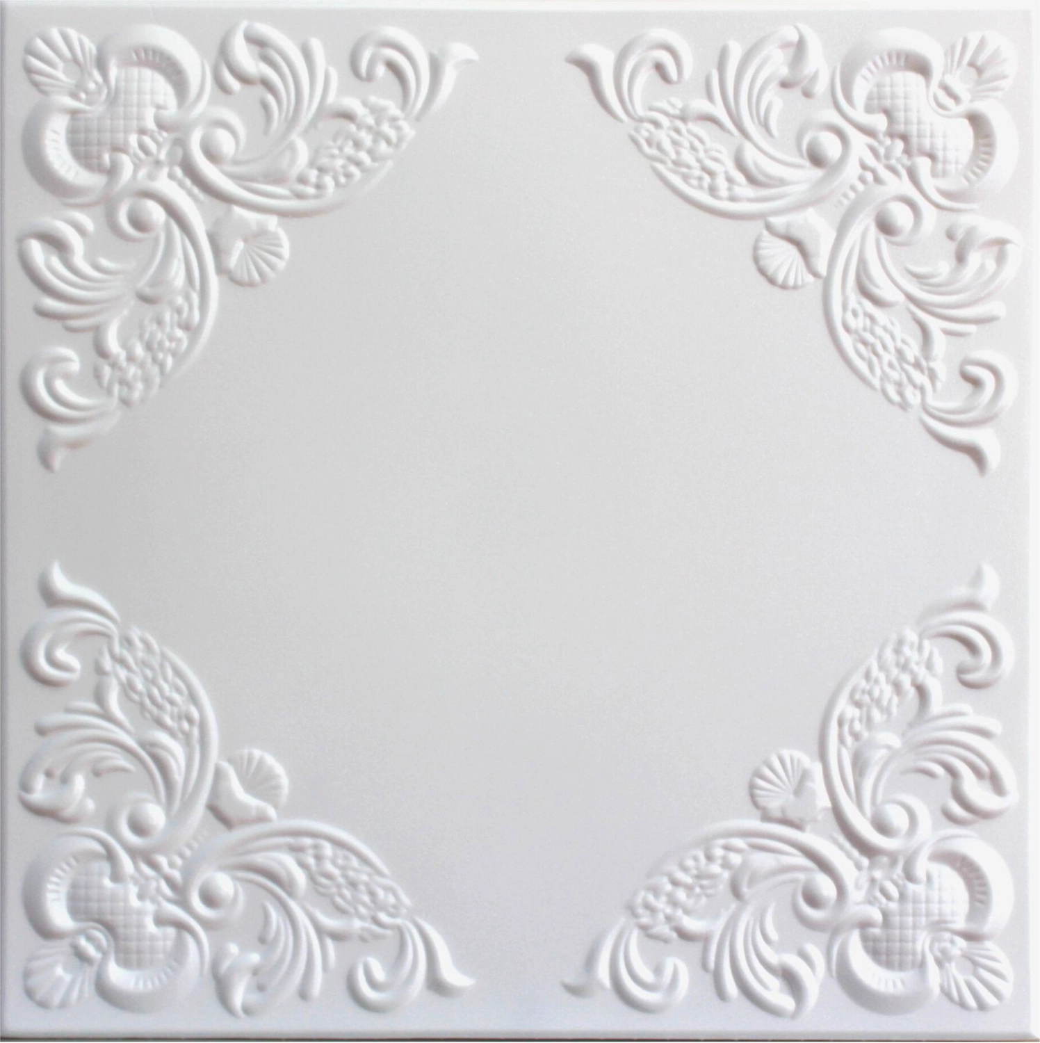 Плита пенополистирол Декор С2072 500х500х8 мм 8 шт