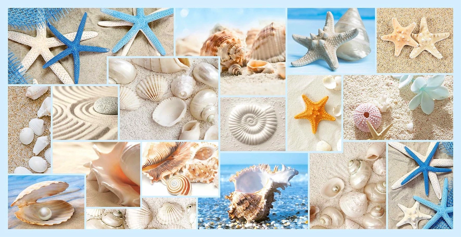 Панель ПВХ листовая Пляж 480х955х6 мм