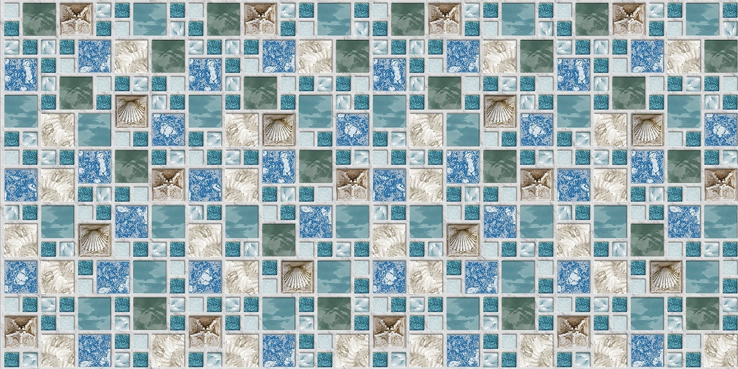 Панель ПВХ листовая Морской бриз 480х955х3 мм