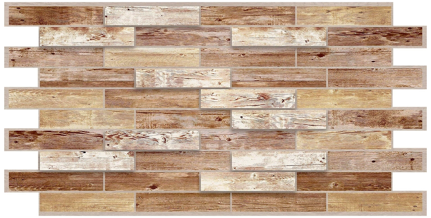 Панель ПВХ листовая Дуб голландский 480х980х3 мм