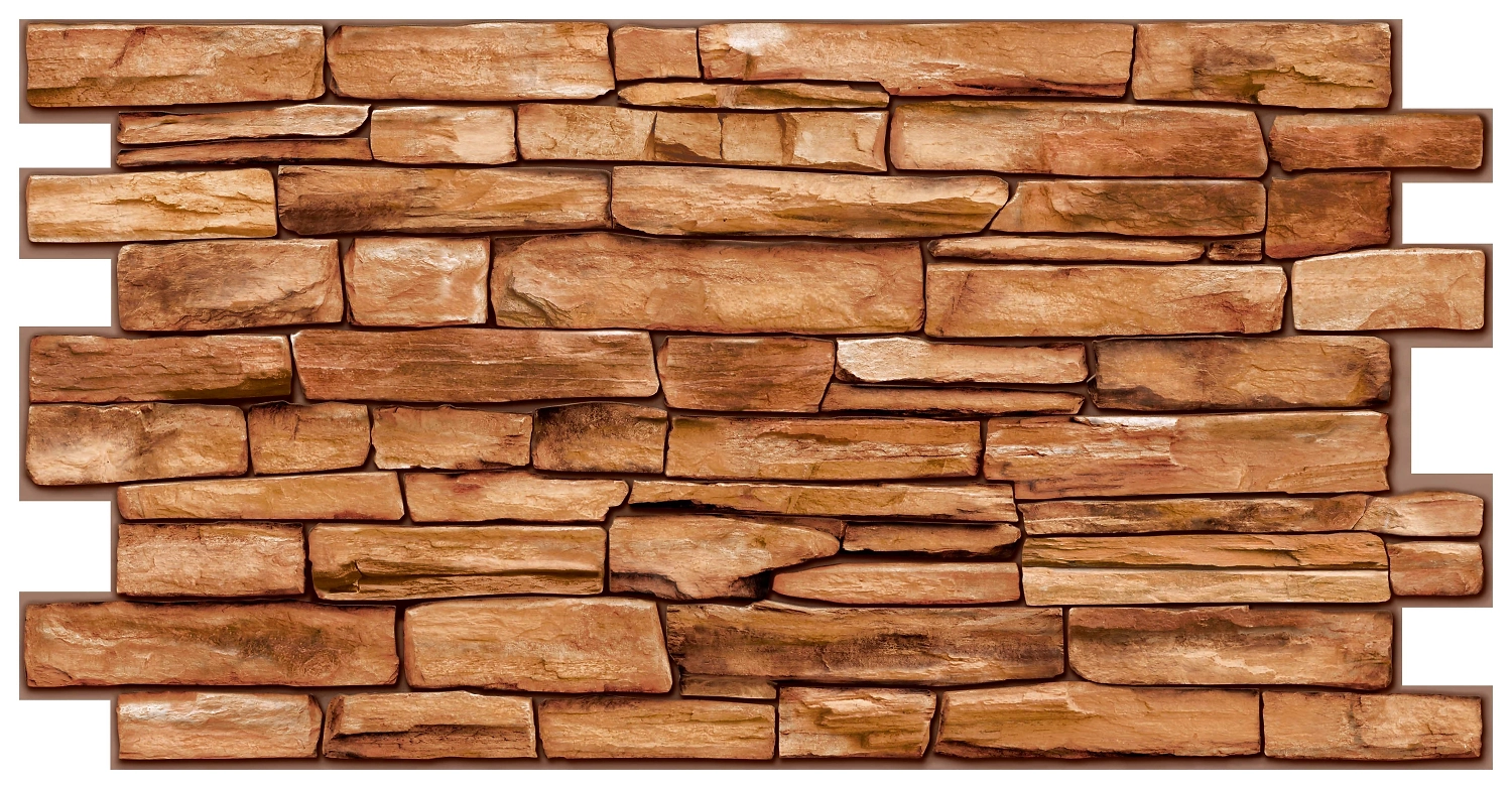 Панель ПВХ листовая Сланец карельский 498х980х3 мм