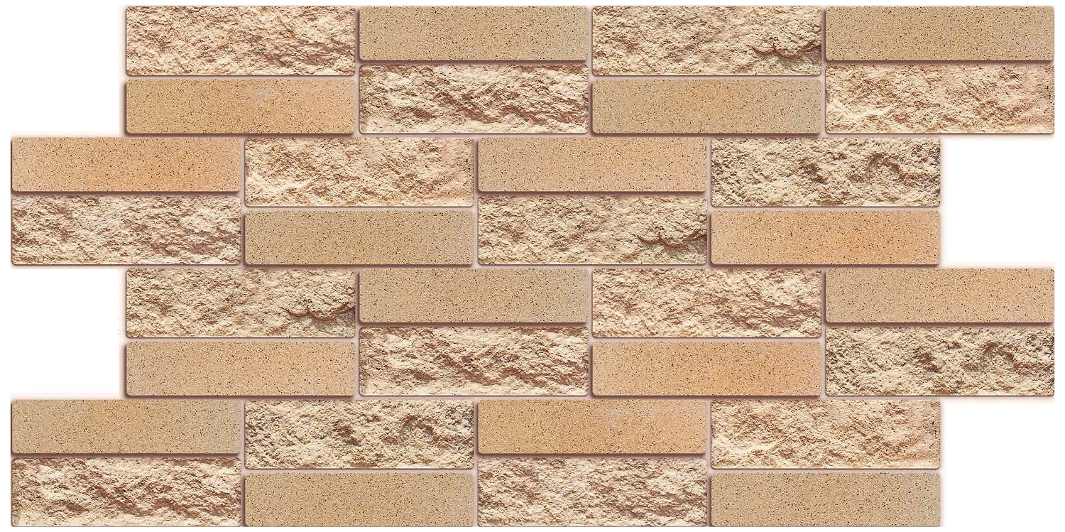 Панель ПВХ листовая Кирпич облицовочный 480х980х3 мм