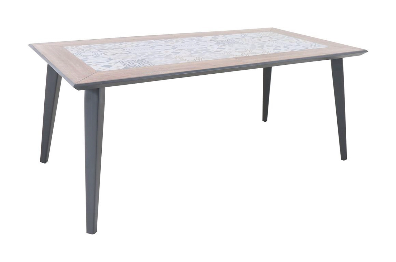 Стол Greenmount серый 183x92,5x74 см