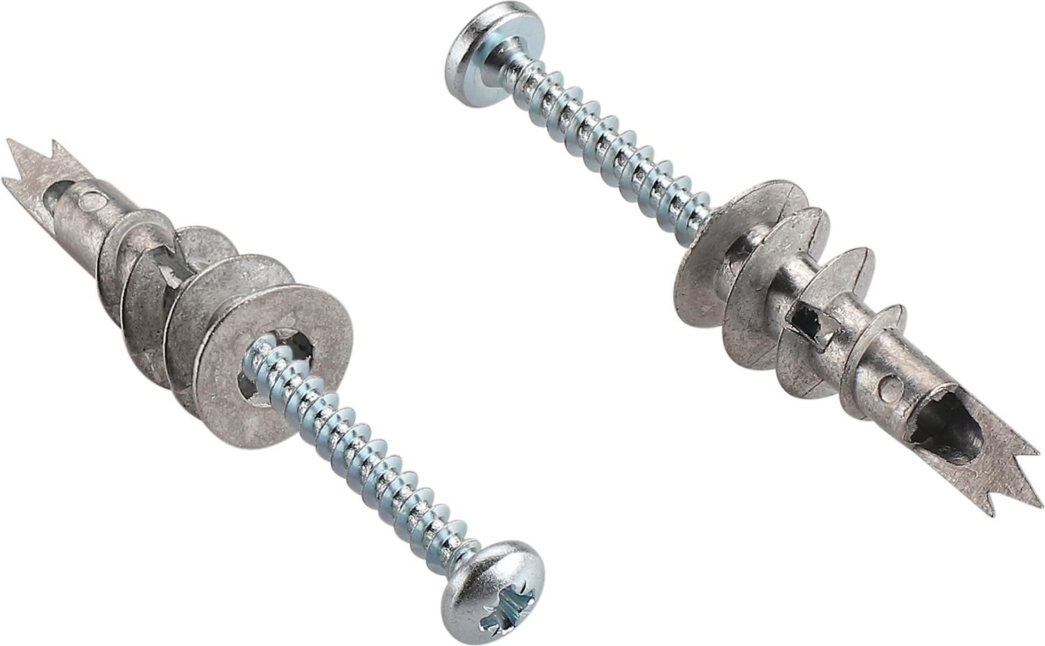 Анкер для гипсокартона с шурупом DRIVA металл  (10 шт.)