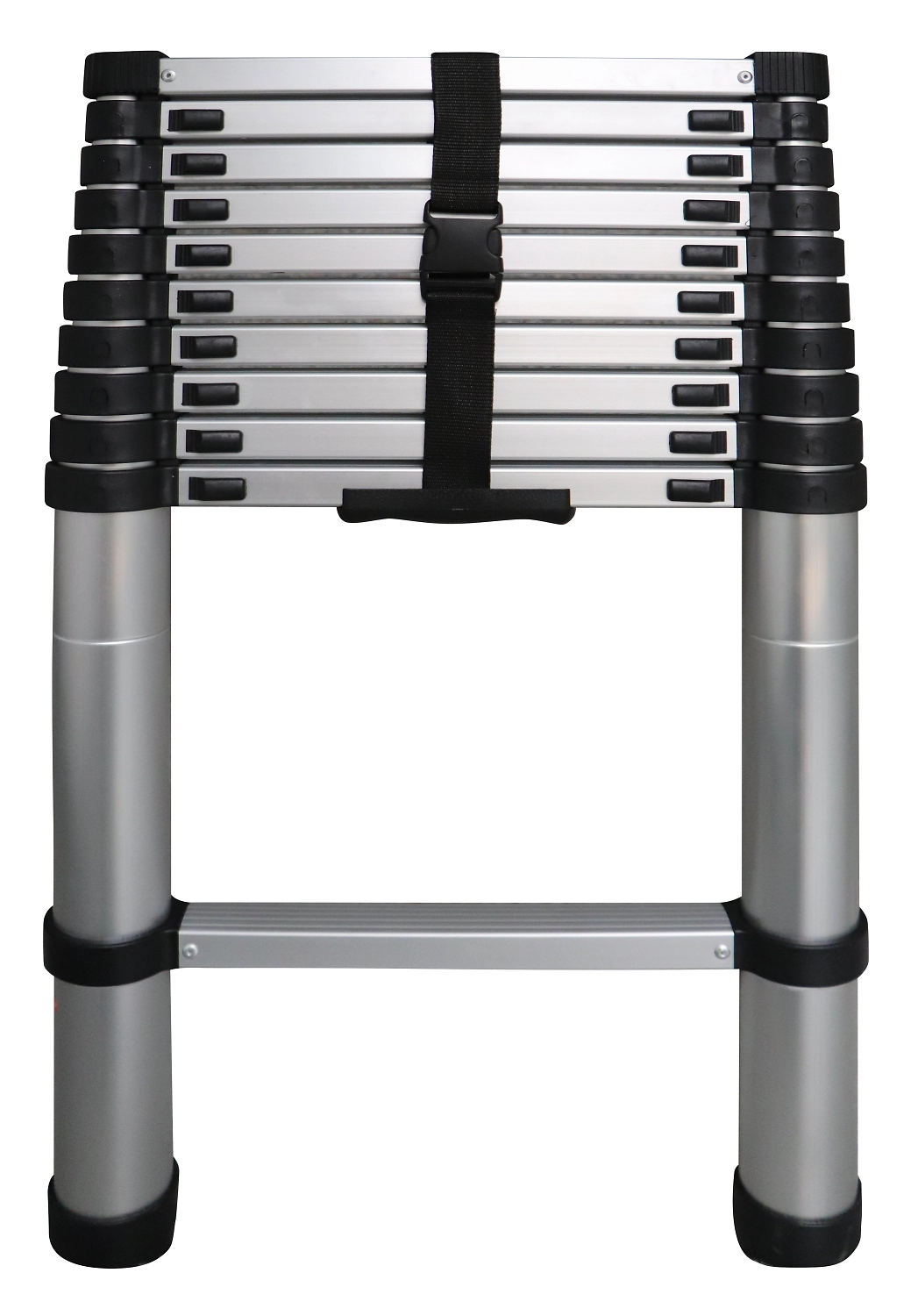 Лестница алюминиевая телескопическая 10 ступеней 320 см