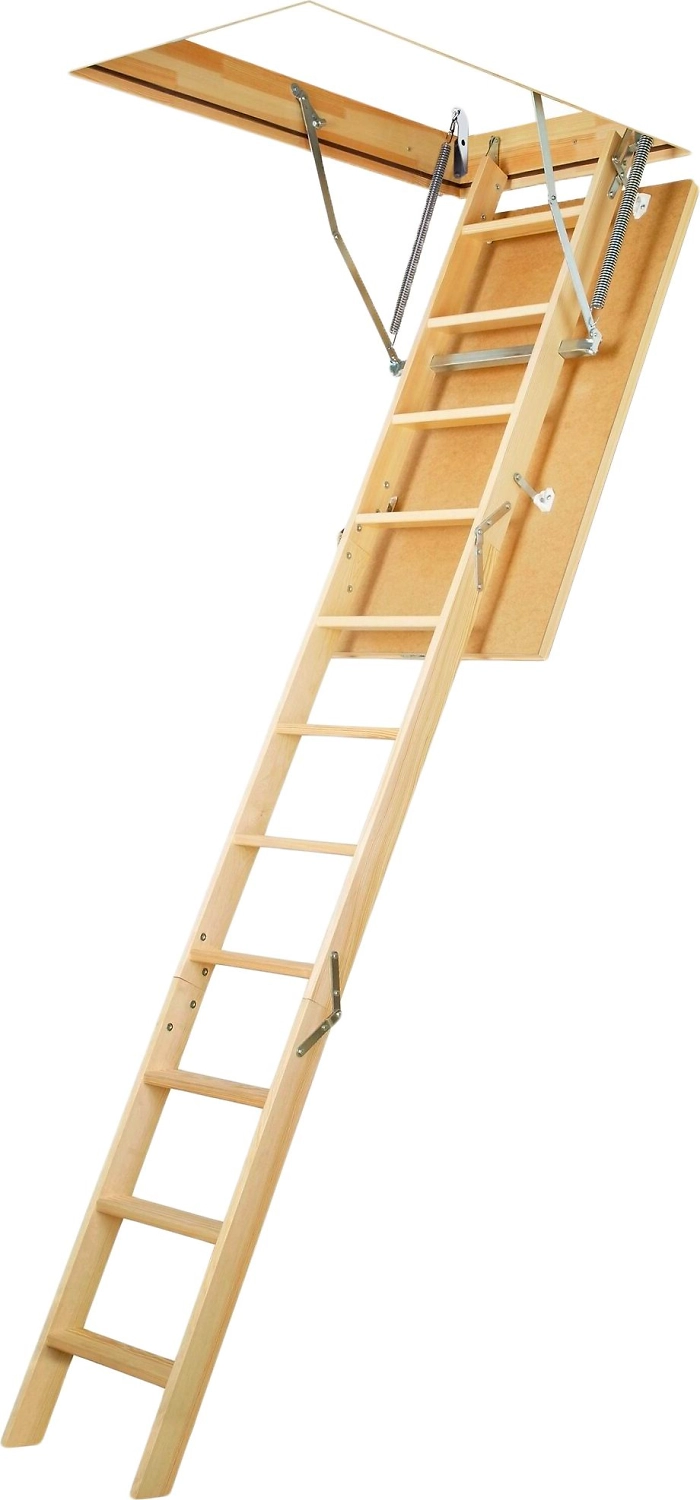 Лестница деревянная Lws plus 3 секции 11 ступеней 280 см