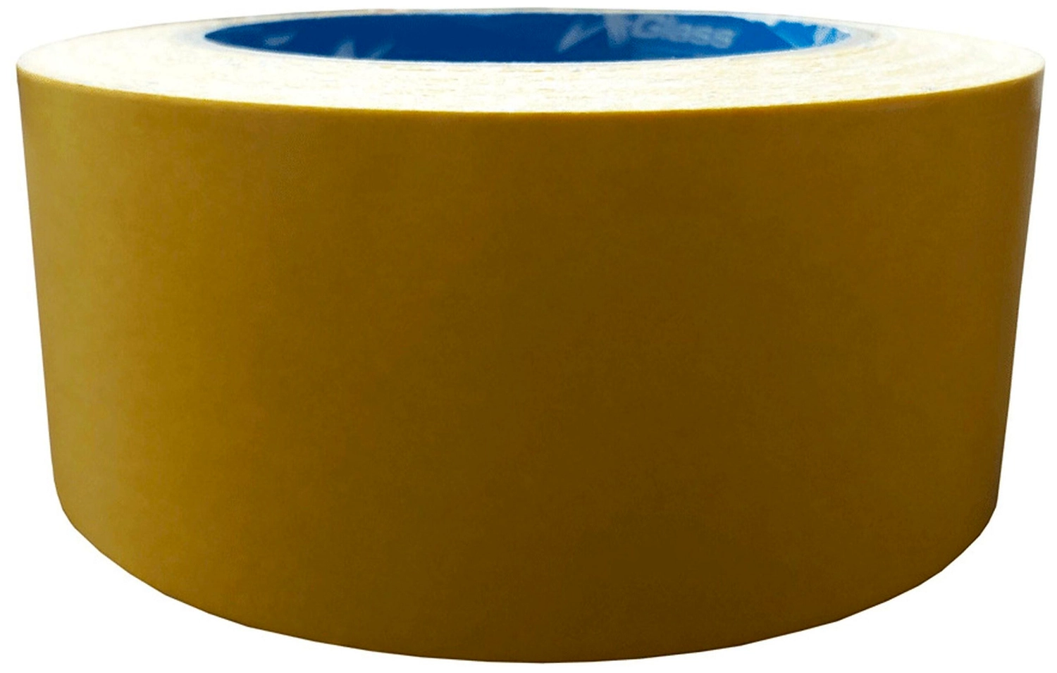 Клейкая лента X-Glass двусторонняя ткань 50 мм х 24 м желтая