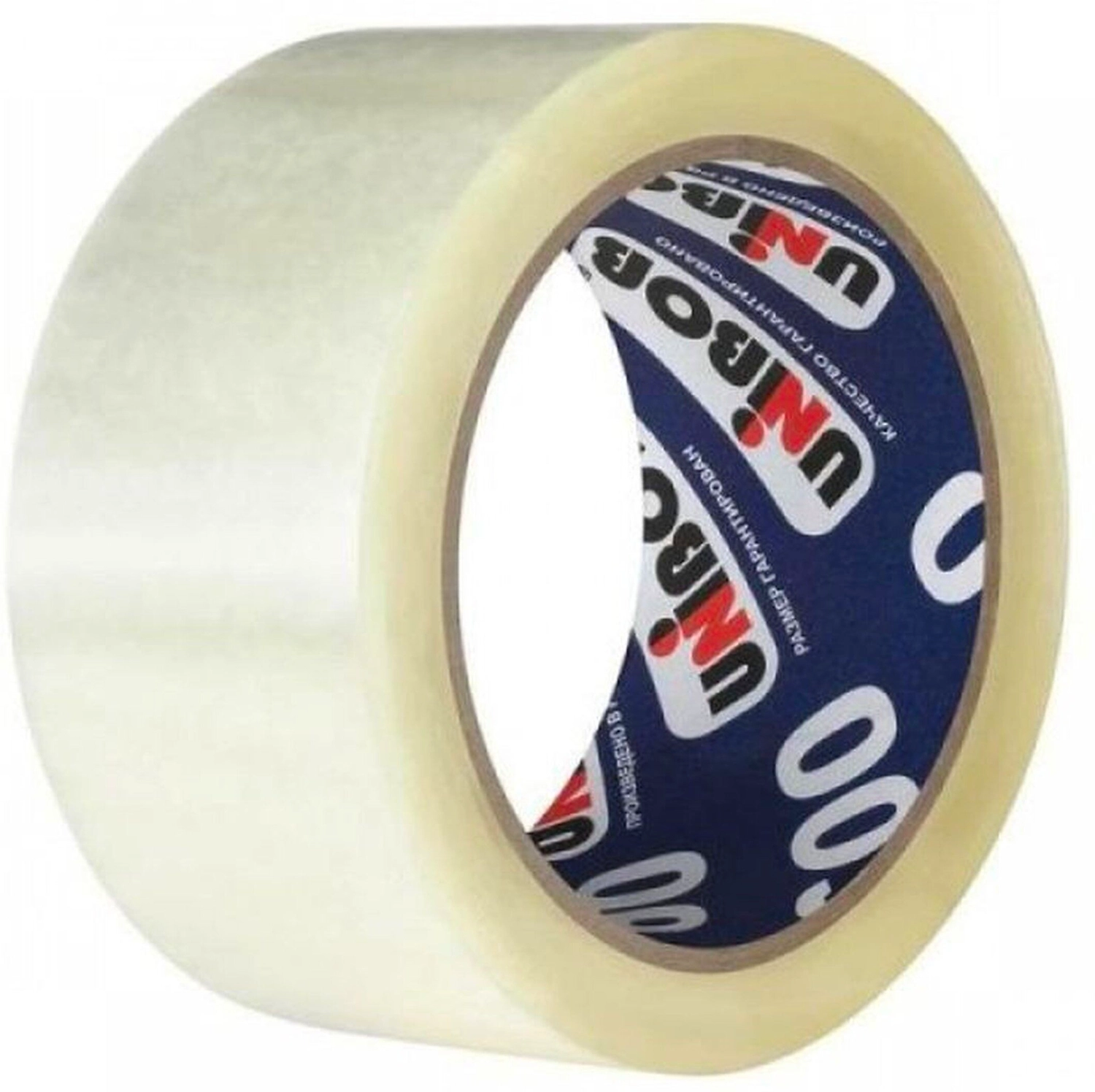 Клейкая лента UNIBOB Бесшумная 48 мм х 66 м х 50 мкм