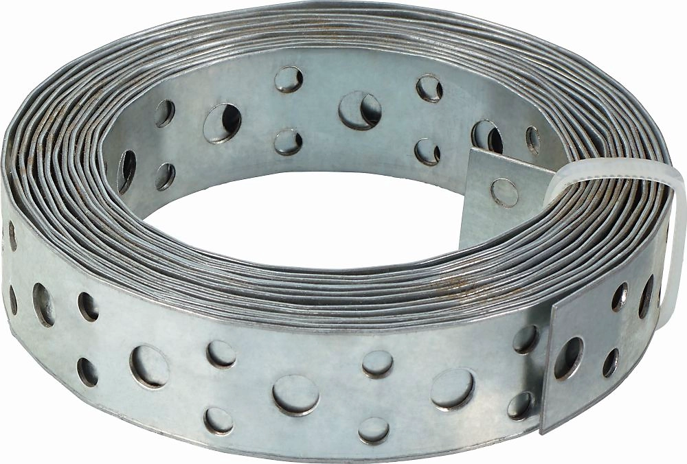 Монтажная лента LUX-TOOLS 20 мм х 3 м оцинкованная сталь