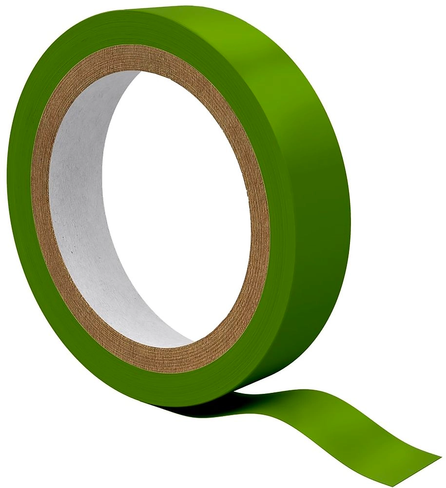 Изолента REV 15 мм х 5 м х 0,13 мм зеленая 