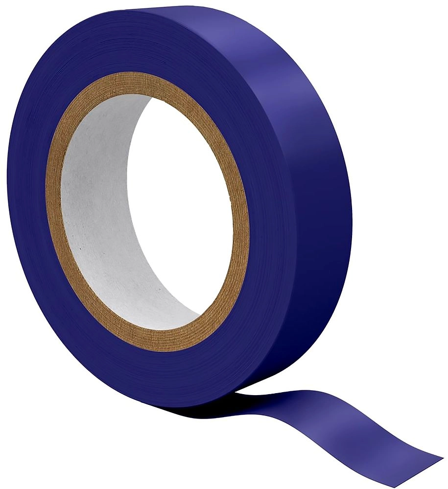 Изолента REV 15 мм х 10 м х 0,13 мм синяя 