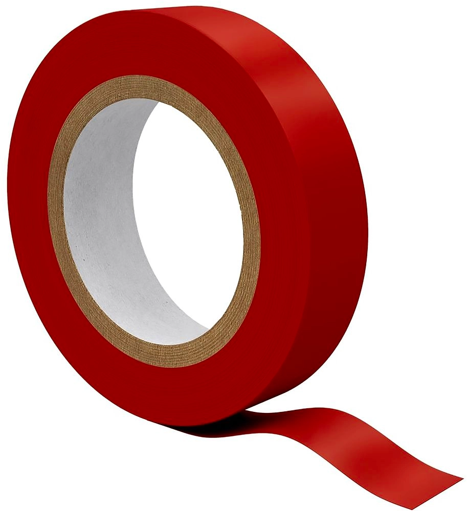 Изолента REV 15 мм х 10 м х 0,13 мм красная