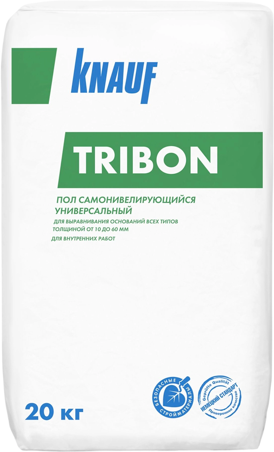 Наливной пол гипсовый KNAUF Трибон 20 кг