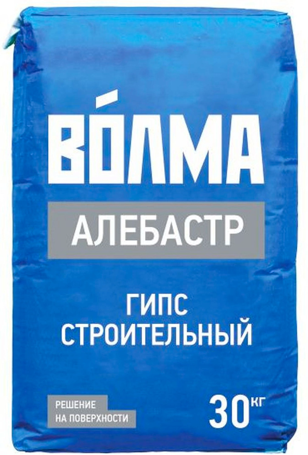 Гипс строительный Волма Алебастр Г-5 Б II 30 кг