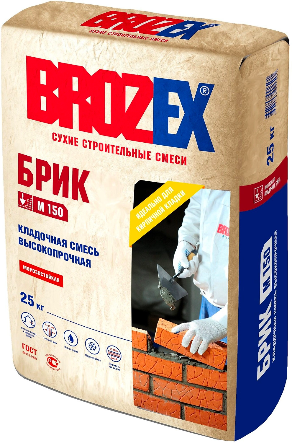 Кладочная смесь Универсал BROZEX М-150 25 кг