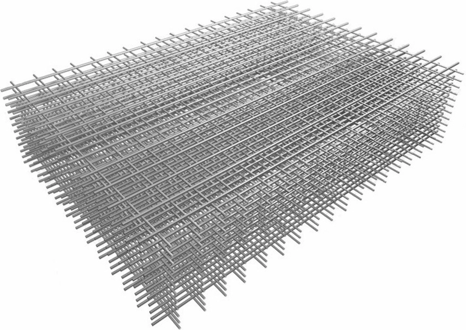 Сетка стальная Таврос для стяжки 100х100 мм сварная 100х200 см