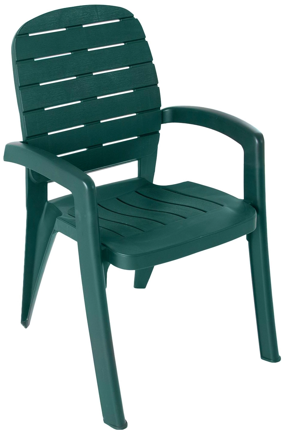 Кресло Прованс пластик зеленый