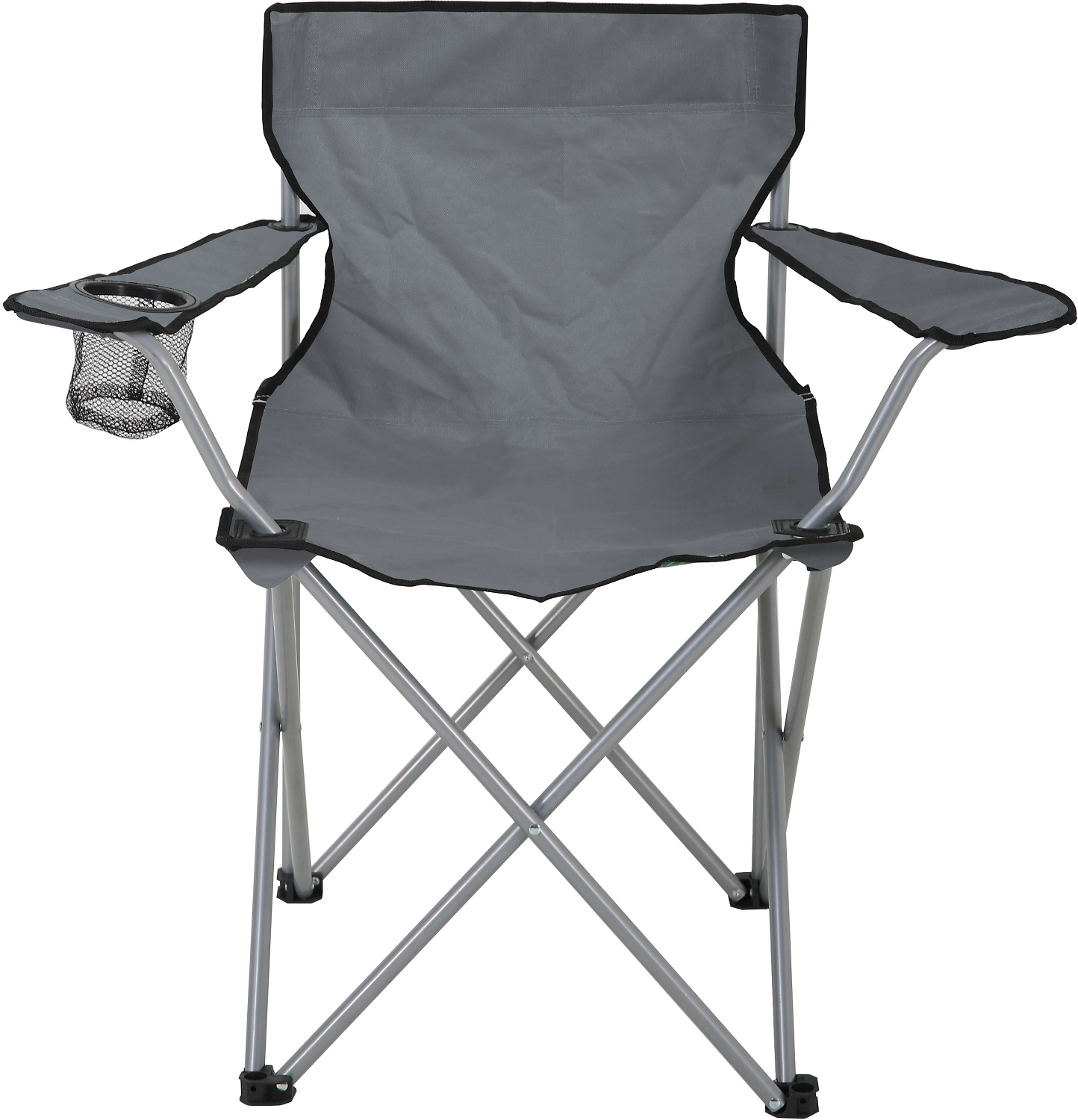 Кресло складное Palmelo светло-серое 80x79x47 см