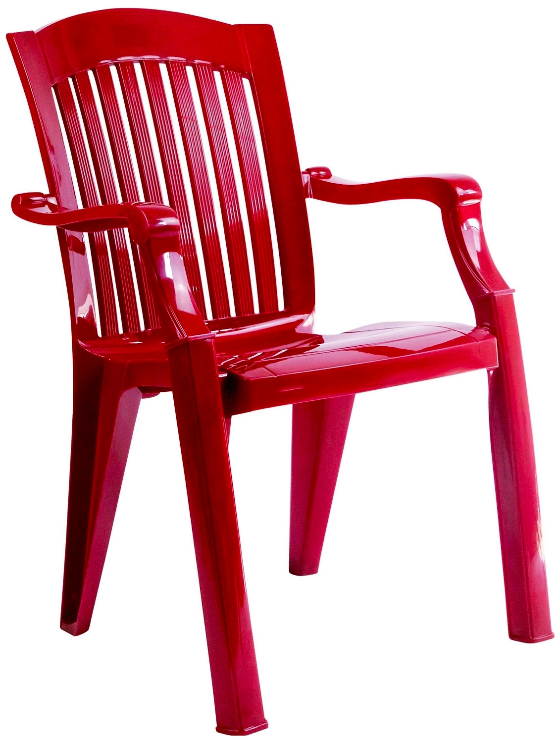 Кресло Стандарт Пластик Премиум полипропилен темно-красное