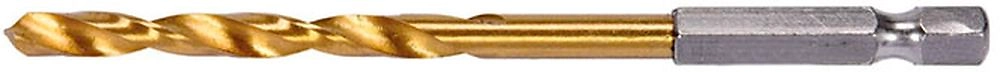 Сверло по металлу ELITECH 5х52х86мм, HSS-TIN, нитридтитановое покрытие, 1шт
