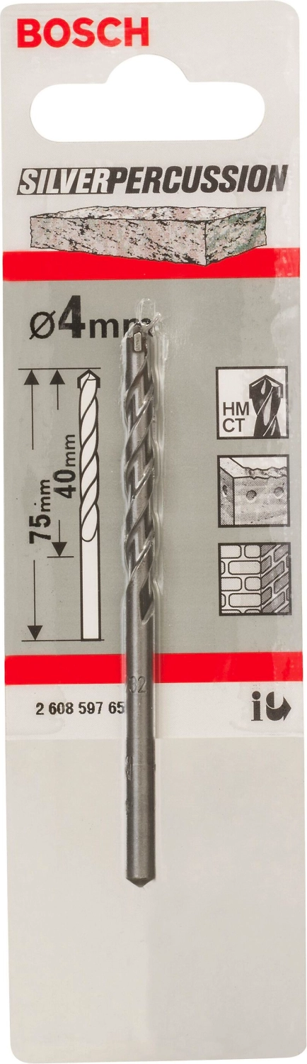 Сверло по бетону BOSCH CYL-3 4 мм 40 мм