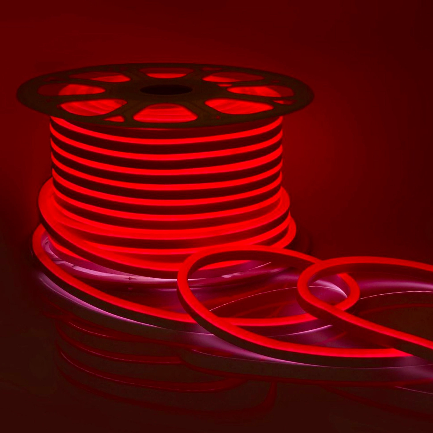 Гибкий неон Apeyron Electrics 10-213 108LED IP65 220 В 6 Вт красный 1 м