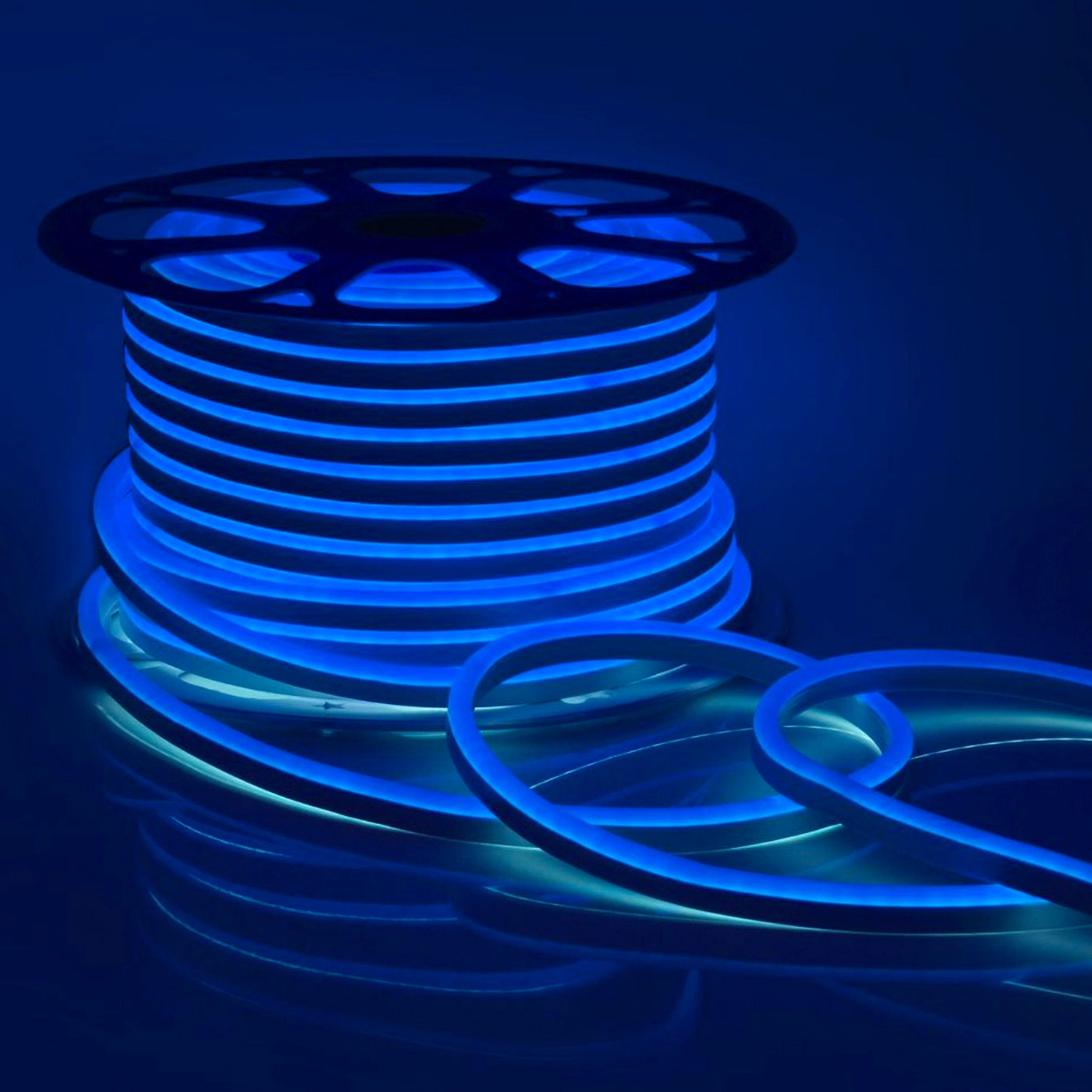 Гибкий неон Apeyron Electrics 10-212 108LED IP65 220 В 6 Вт синий 1 м