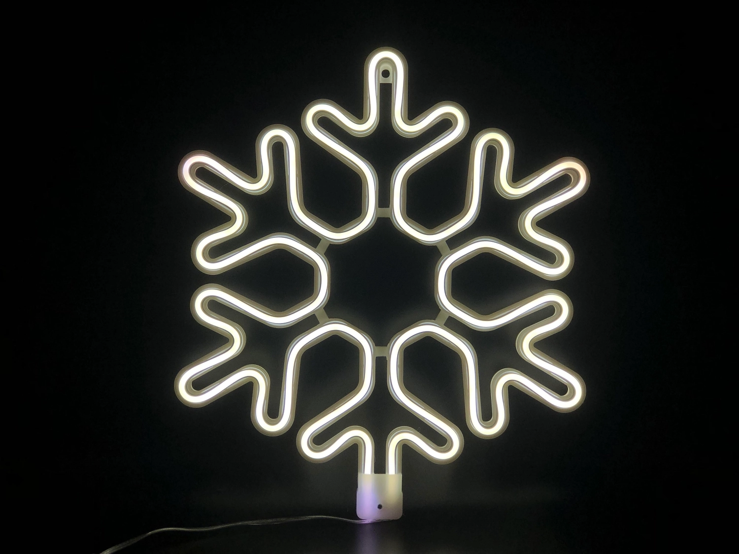 Световая фигура Снежинка 480 LED 39,5 см белая