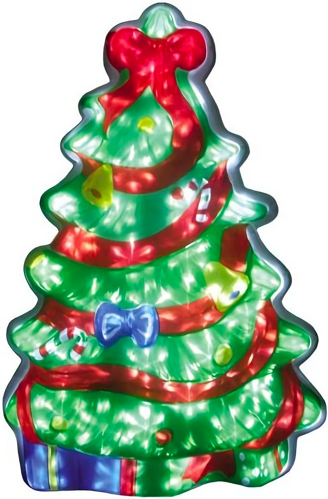 Световое панно B&H Елочка 40 LED 65 см мерцающее