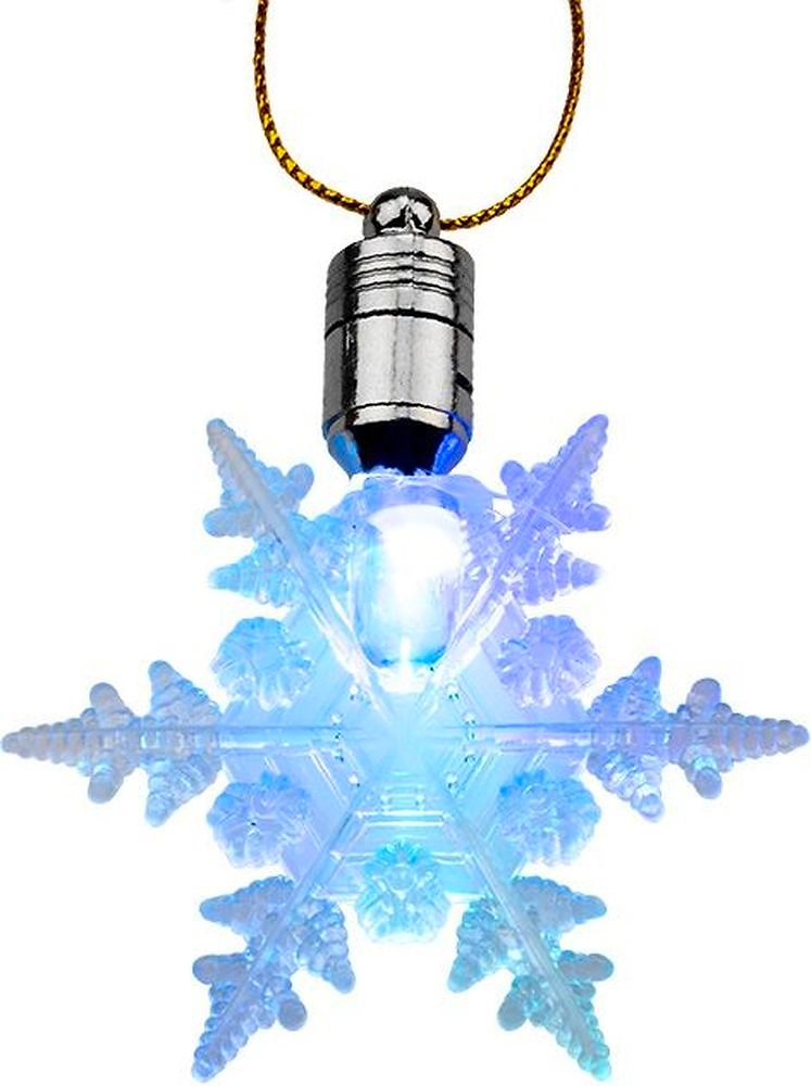 Световая фигура Снежинка RGB 7х6х2 см