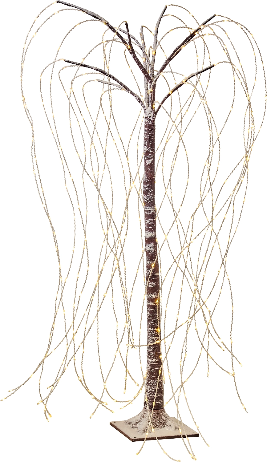 Световая фигура Ива 300 LED IP44 110 см теплый белый