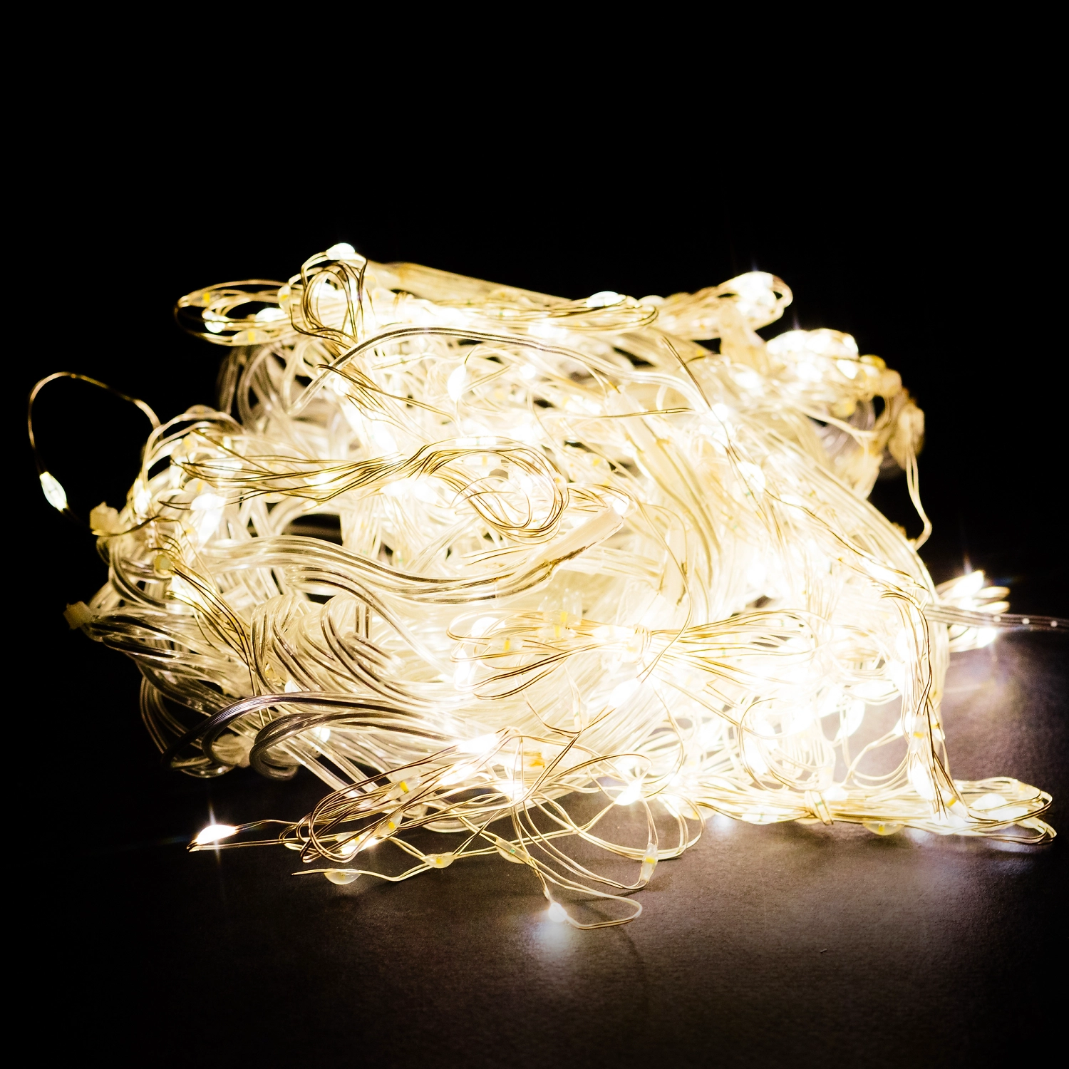 Гирлянда занавес Glos 400 LED теплый белый 3х1 м